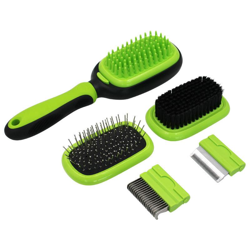 Five In One Pet Grooming Massage Knot Opening Comb-1