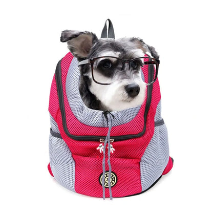 Pet Carrier Backpack with small dog