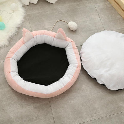 Luxurious Suede Feline Litter Catcher Mat-1