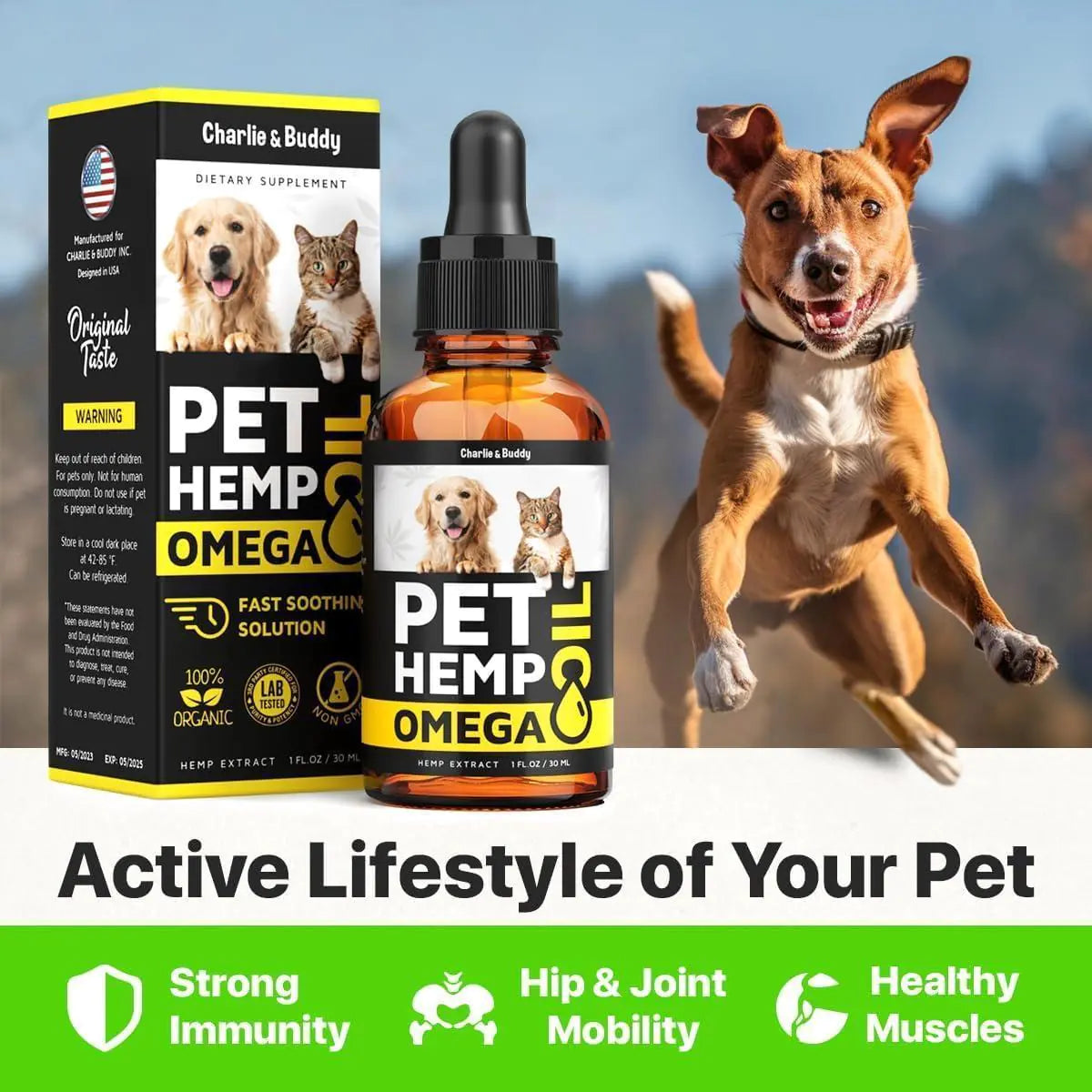 Hеmp and Salmon Oil for Dogs Skin Coat Hеalth. Active lifestyle