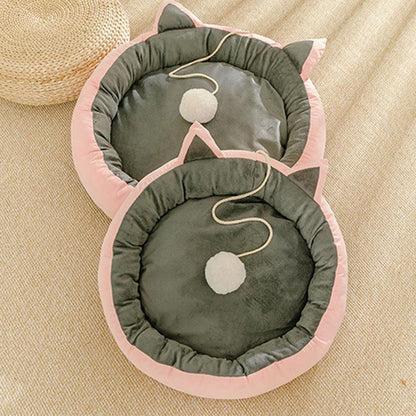 Luxurious Suede Feline Litter Catcher Mat-5