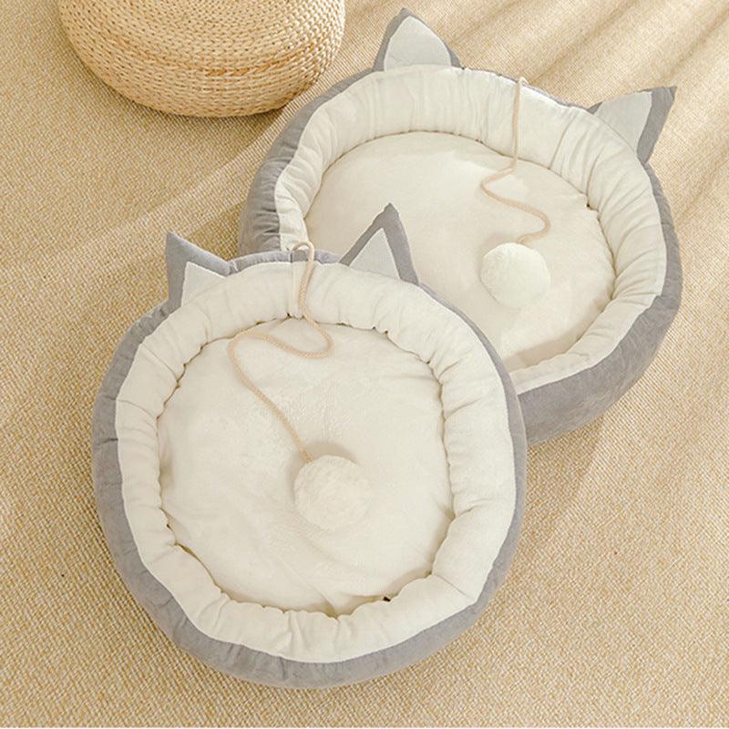 Luxurious Suede Feline Litter Catcher Mat-4