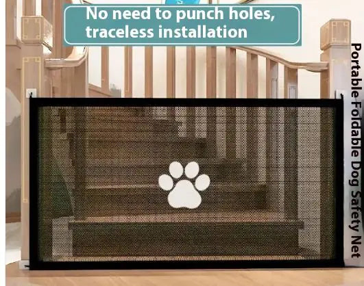 Safety Pet Gate for Dogs and Cats -2