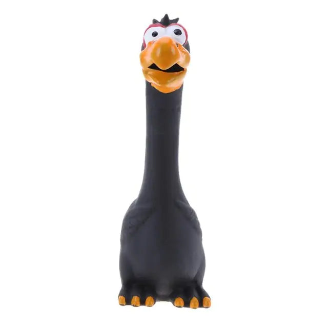 Chew Sound Bite Resistant Pet Toy black chicken