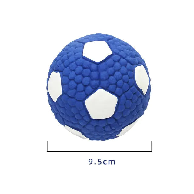 Squeaky Dog Toys. soccer ball 9.5cm