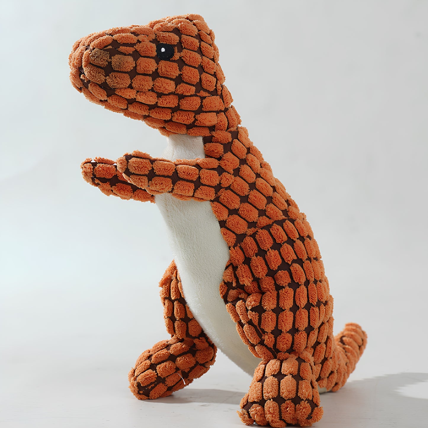 Dinosaur Dog Toys orange