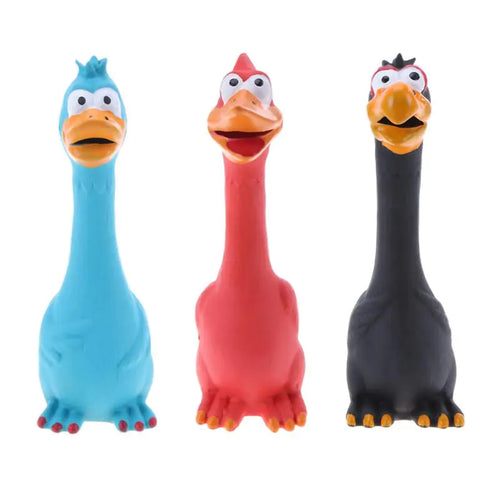 Squeaking chicken Toy colors