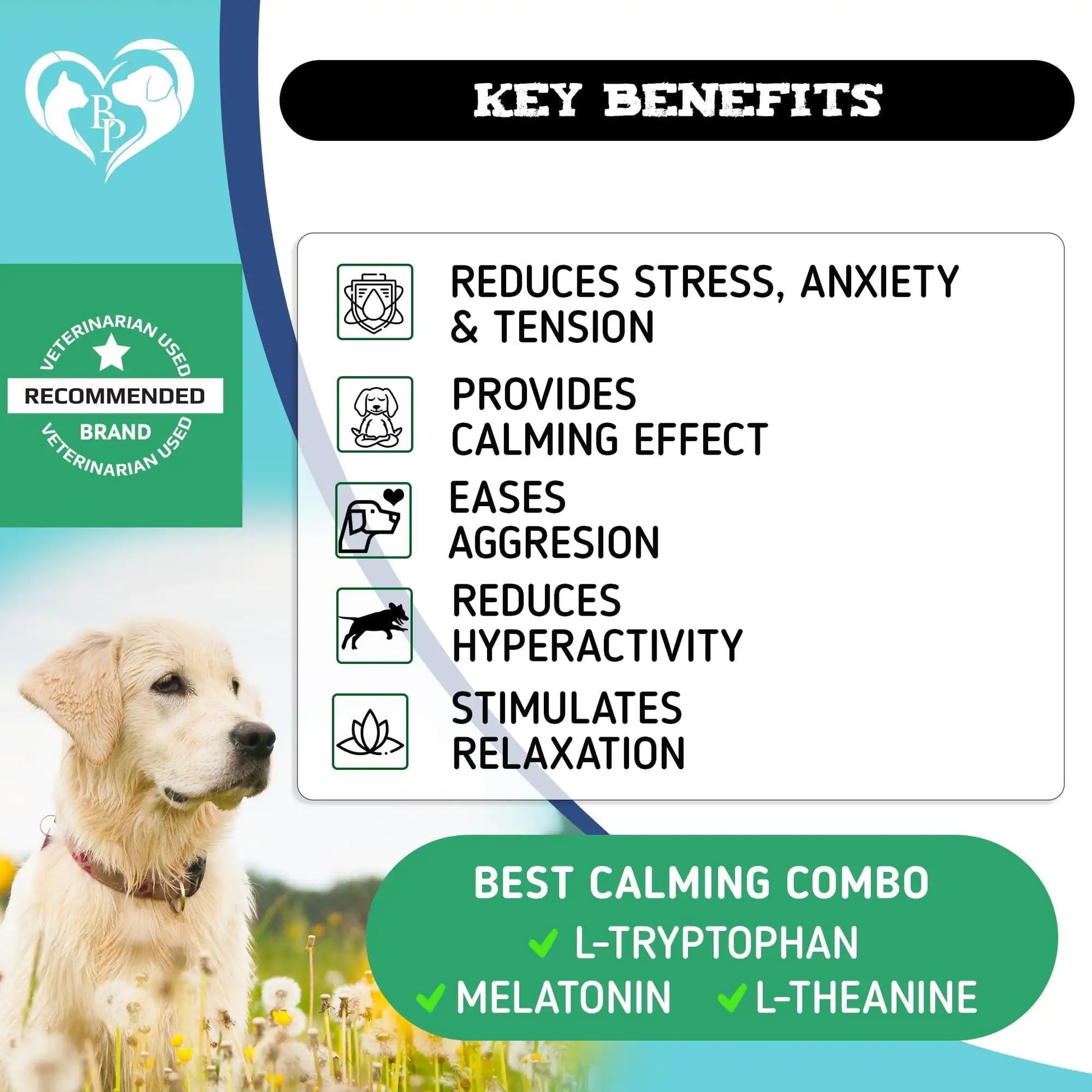 Hemp Calming Chews for Dogs Puppy Pet Separation Anxiety Relief Treats for Dog. Benifits