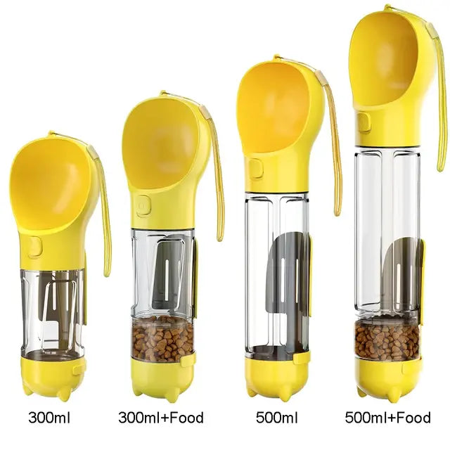 All-in-One Pet Care Trio: Food Feeder, Drinker, and Poop Dispenser