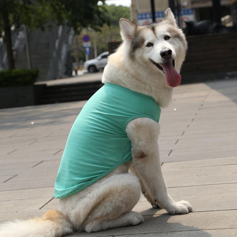 Summer Breeze Dog Vest - Stylish Cotton Shirt For Small To Extra Large Dogs-3