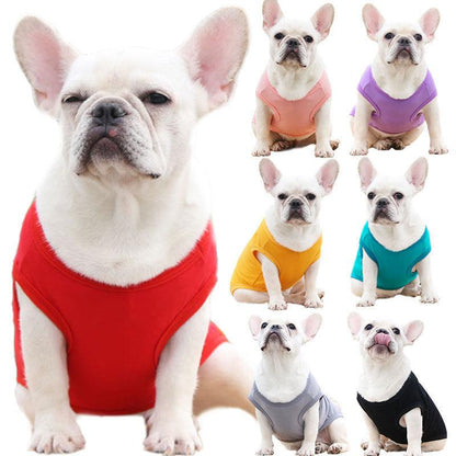 Summer Breeze Dog Vest - Stylish Cotton Shirt For Small To Extra Large Dogs-1