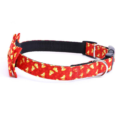 Festive Holiday Pet Bow Collar - Perfect For Christmas Celebrations!-3