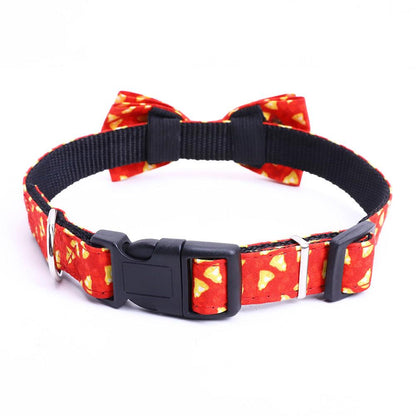 Festive Holiday Pet Bow Collar - Perfect For Christmas Celebrations!-4