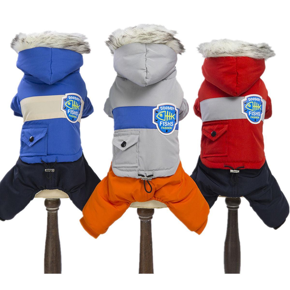 Cozypaws Winter Warmer: Stylish Snow Coat For Dogs-1