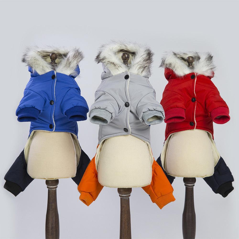 Cozypaws Winter Warmer: Stylish Snow Coat For Dogs-2