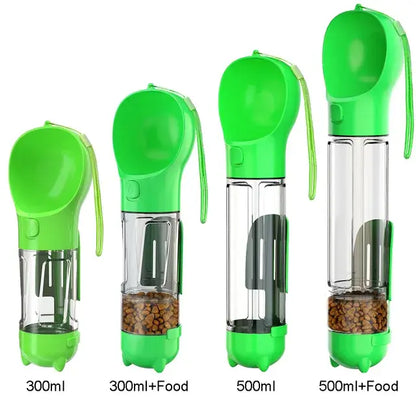 All-in-One Pet Care Trio: Food Feeder, Drinker, and Poop Dispenser