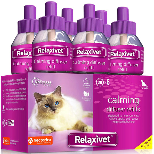 Calming Cat Diffuser Refill economy pack of 6