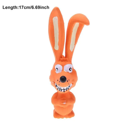 Chew Sound Bite Resistant Pet Toy rabbit size