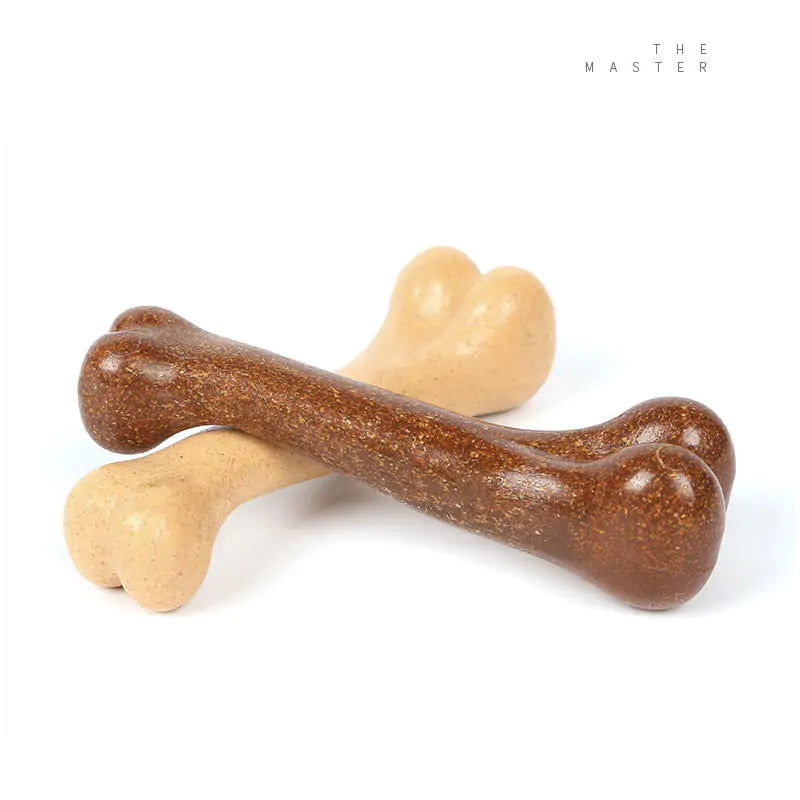 Dog Toys Tough Bone Chew Toys: Two flavors